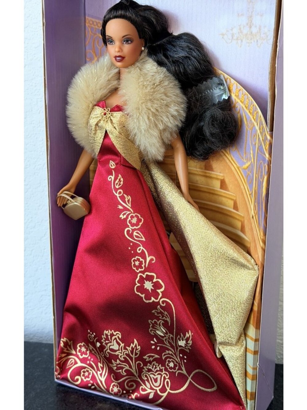 Barbie Glamorous Gala Doll African American B2723 Avon Exclusive NRFB - Picture 6 of 10